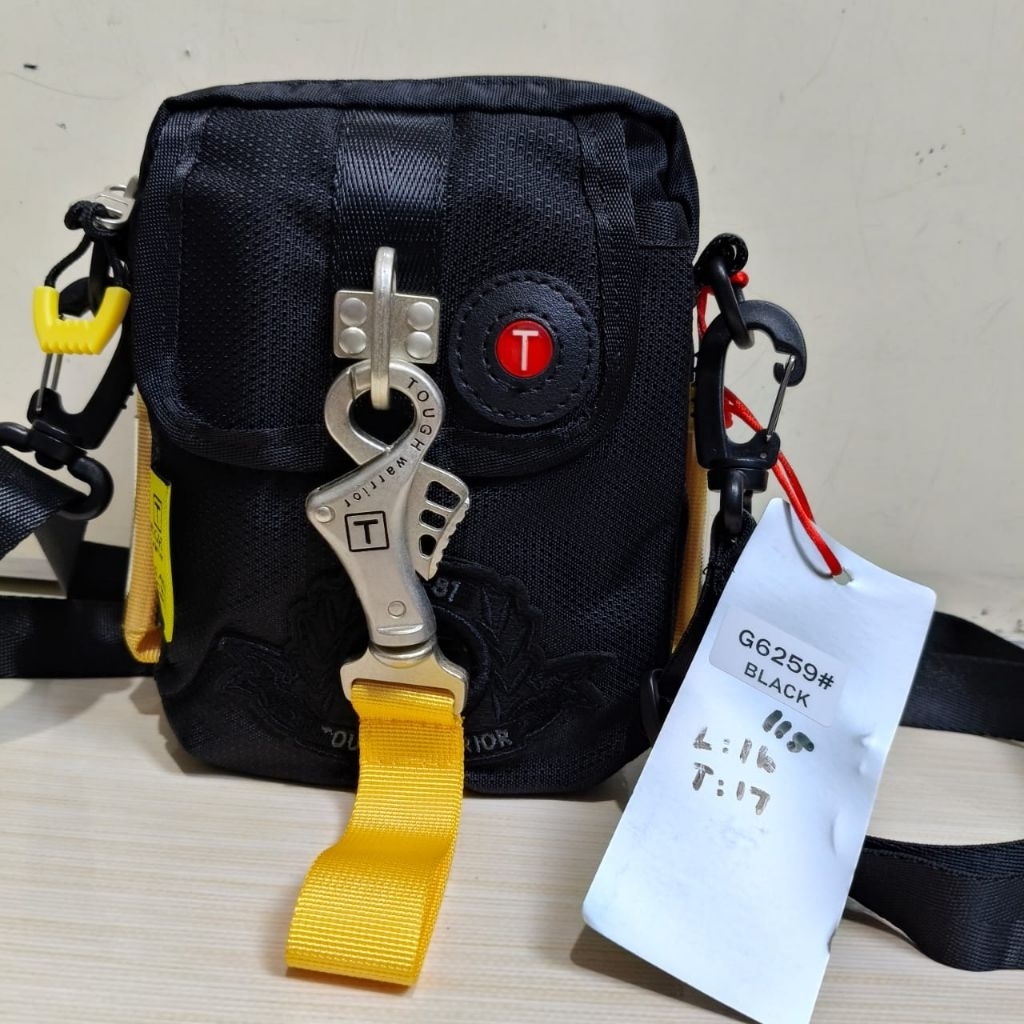 RAJA IMPORT//TOUGH WARRIOR G6259/TAS IMPORT/TAS PRIA/TAS SELEMPANG/TAS PINGGANG/TAS BAHU