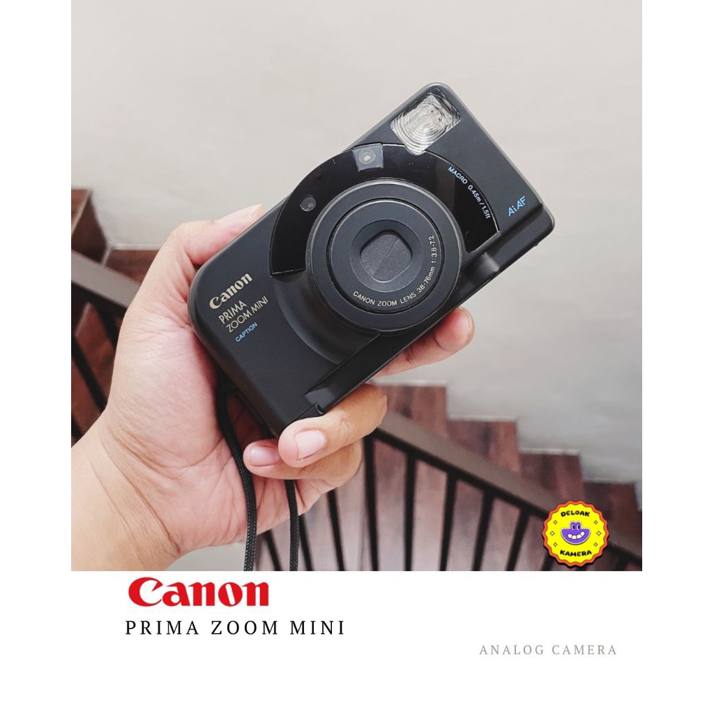 Canon Prima Zoom Mini Kamera film analog