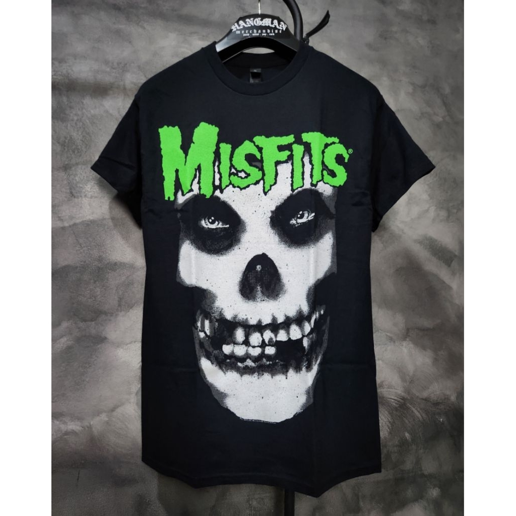 Misfits Official - Glow Jurek (Glow In The Dark) Tshirt Kaos Band