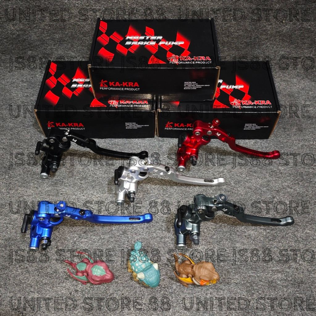 MASTER REM KAKRA ORIGINAL CNC 14MM 17MM LIPAT RADIAL PLUS TABUNG FREE SWITCH REM MODEL S1 KA-KRA BRA