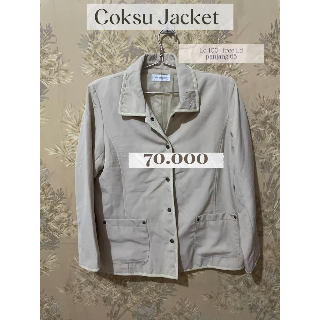 Jaket Wanita Jaket Casual Jaket Canvas Jaket Zipper