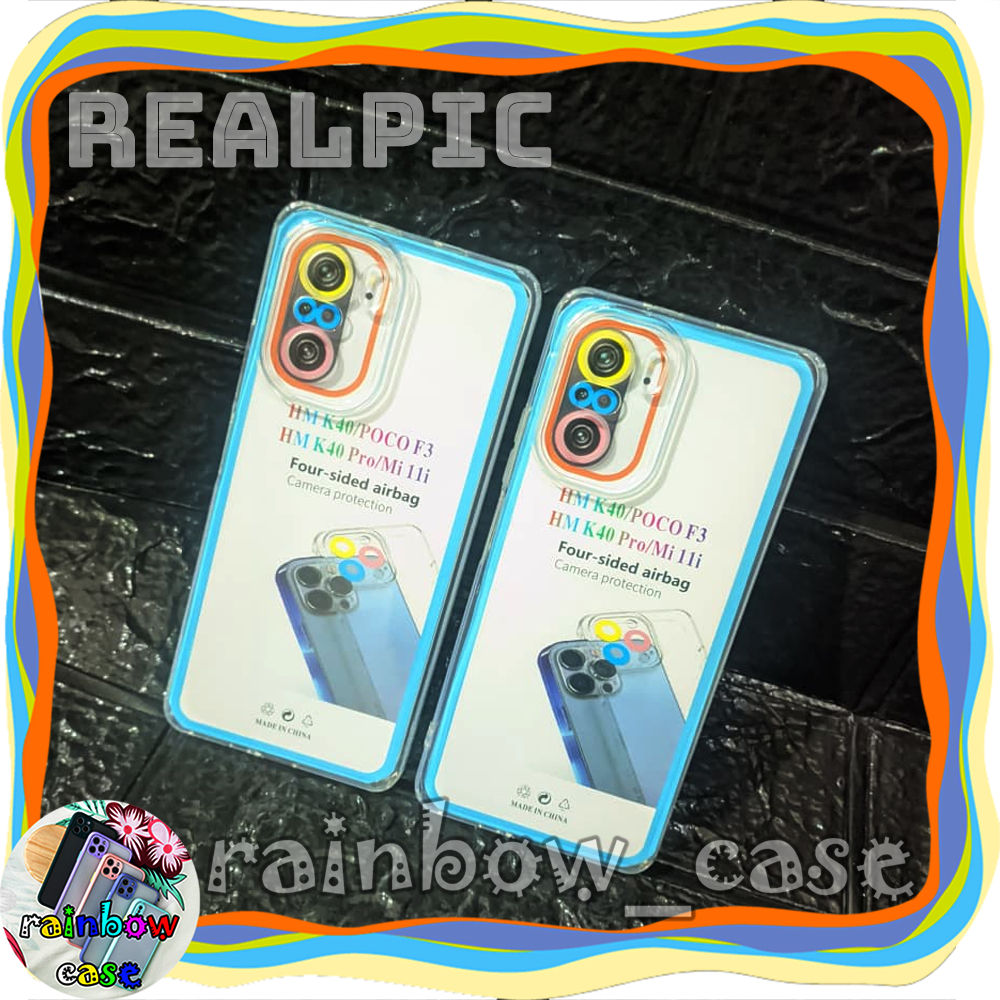 XIAOMI POCO F3 CASE AIRBAG RING CAMERA PROTECT
