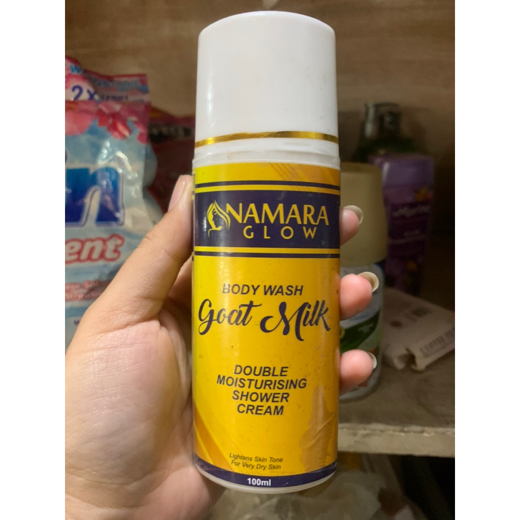 Body Wash (exp12.29) Namara Glow Body Wash Goat Milk 100ML