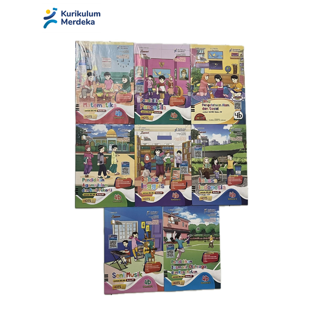 BUKU LKS ZAMRUD PUTRA NUGRAHA KELAS 4 SD/MI Semester 2 KURIKULUM MERDEKA