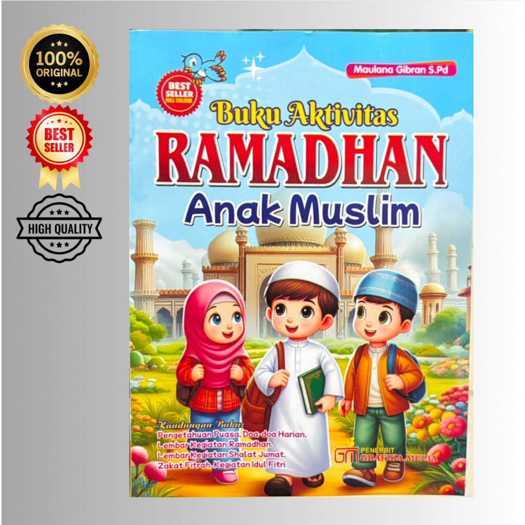 Buku Kegiatan Ramadhan Anak Muslim