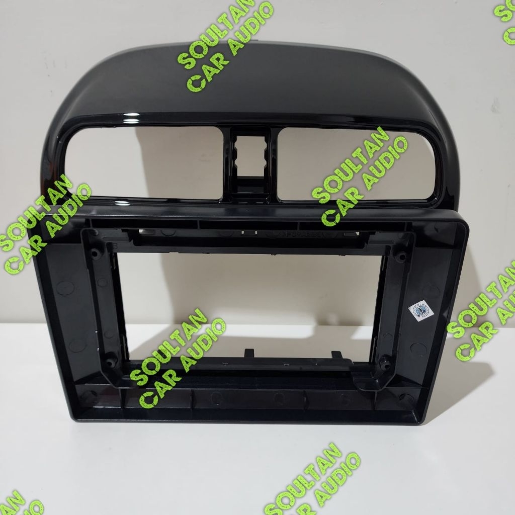 Frame head unit tv mobil android 10 inch mobil Mistshubisi Mirage