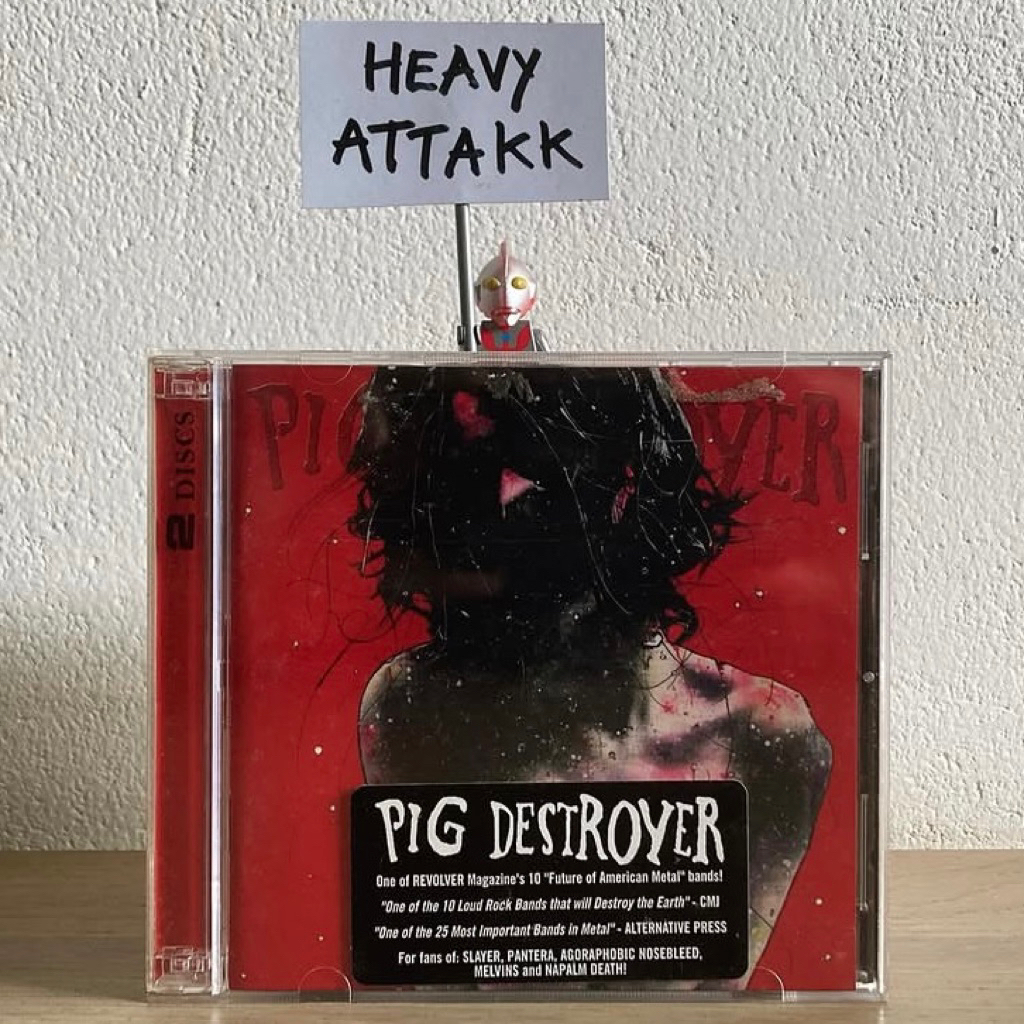 Pig Destroyer - Terrifyer CD + Natasha DVD - Grindcore