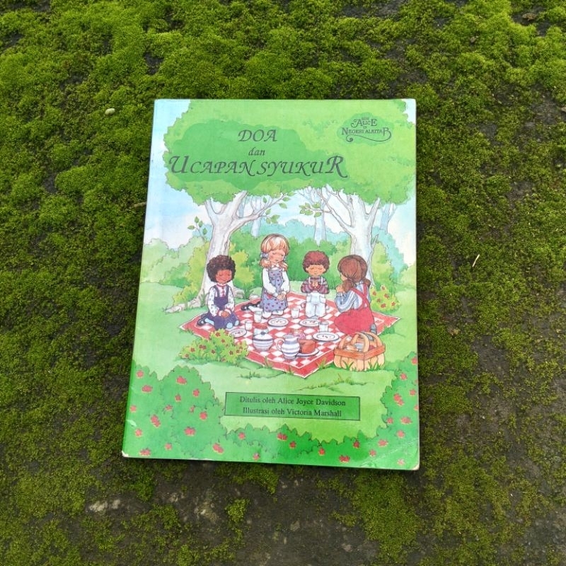 buku cerita anak vintage, doa dan ucapan syukur