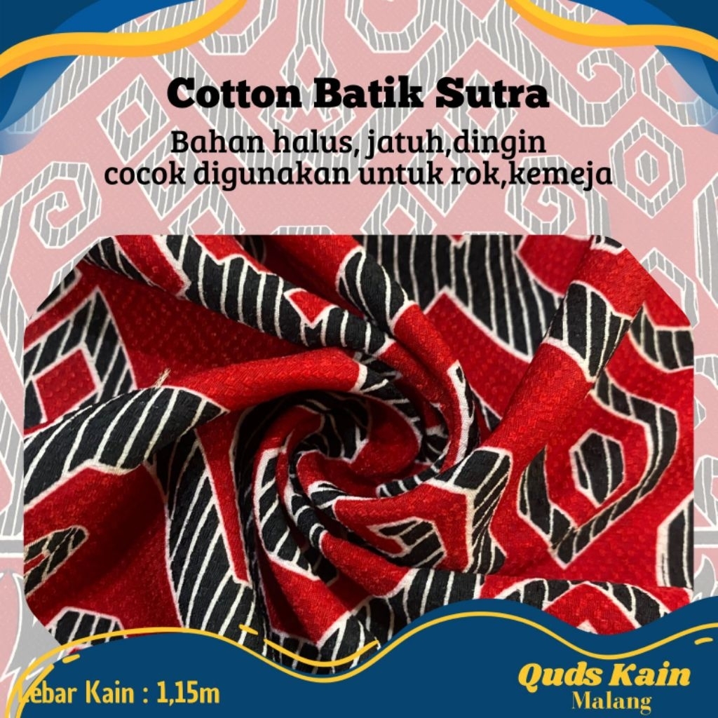 Kain Batik Silk | Kain Batik Sutra Motif 31
