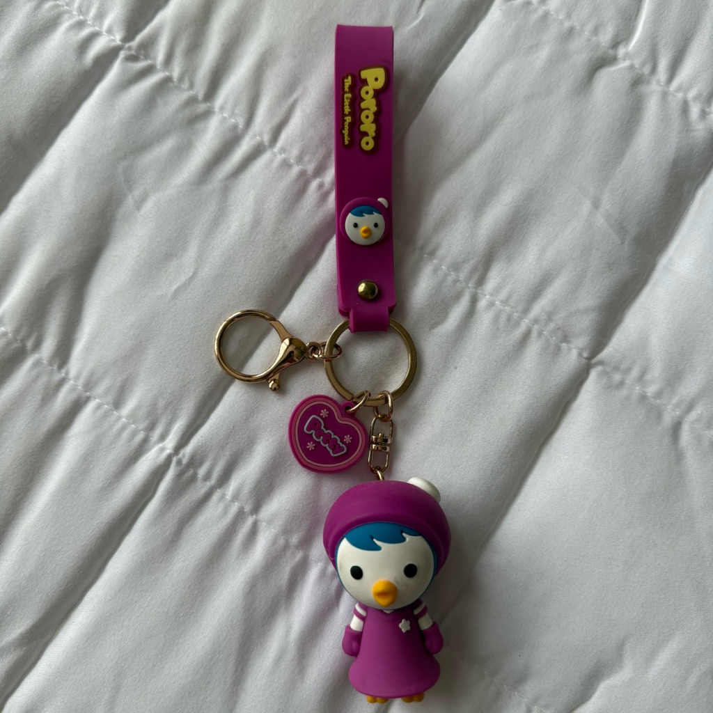Preloved Gantungan Kunci Pororo PETTY Second
