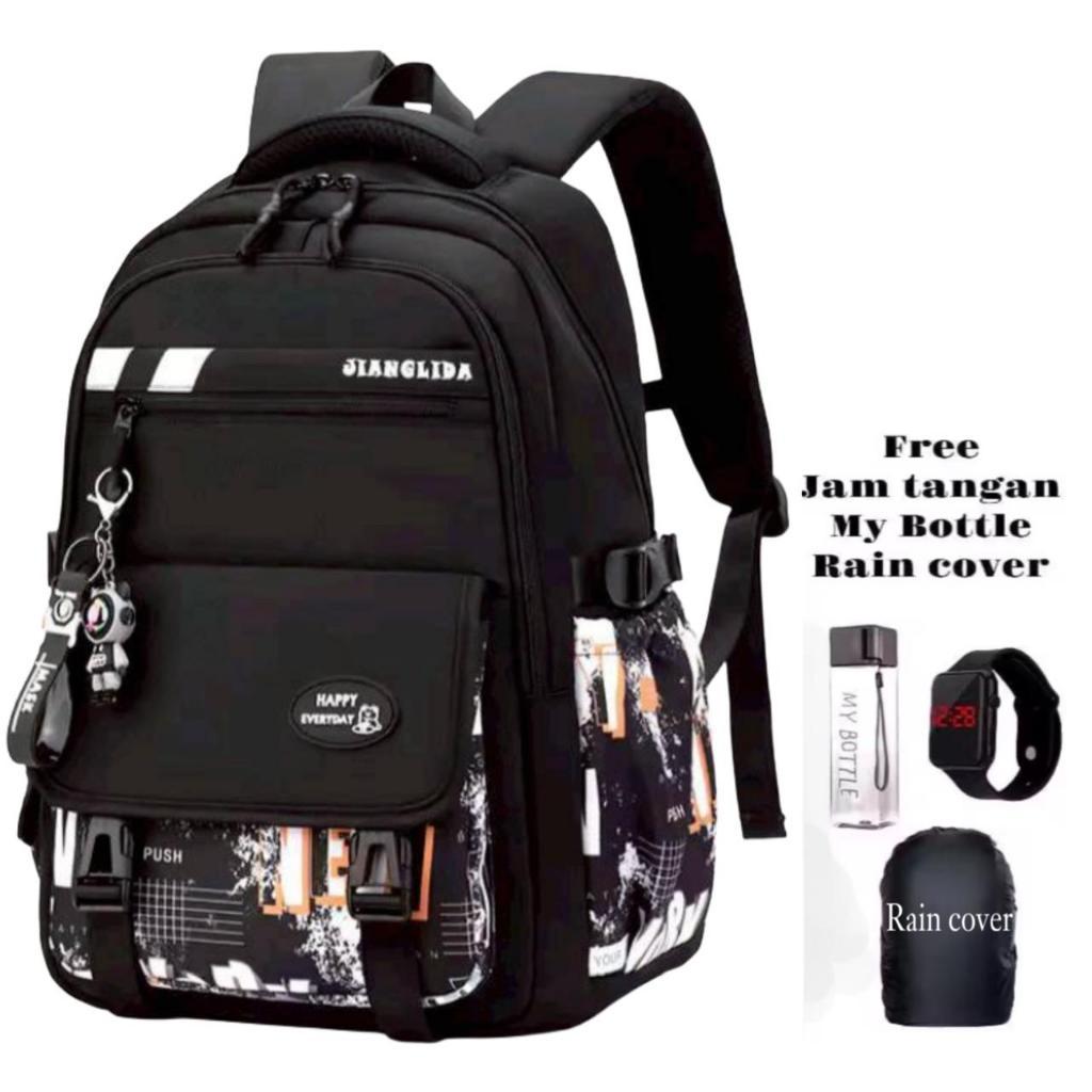 TAS ABSTRAK ORI TAS POLO ALTO TAS RANSEL ANAK SEKOLAH SD SMP SMA KEKINIAN / BACKPACK LAPTOP /  TERBA