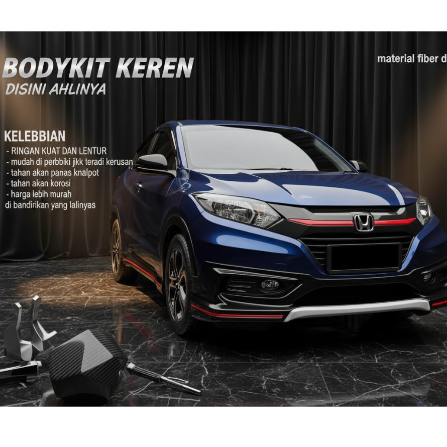 bodykit honda hrv 2016-2018 mugen BODY KIT HONDA HRV MUGEN