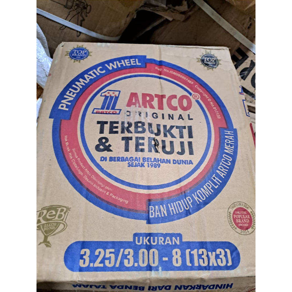 Artco Ban Roda Gerobak Pasir Dorong ARTCO Komplit ori