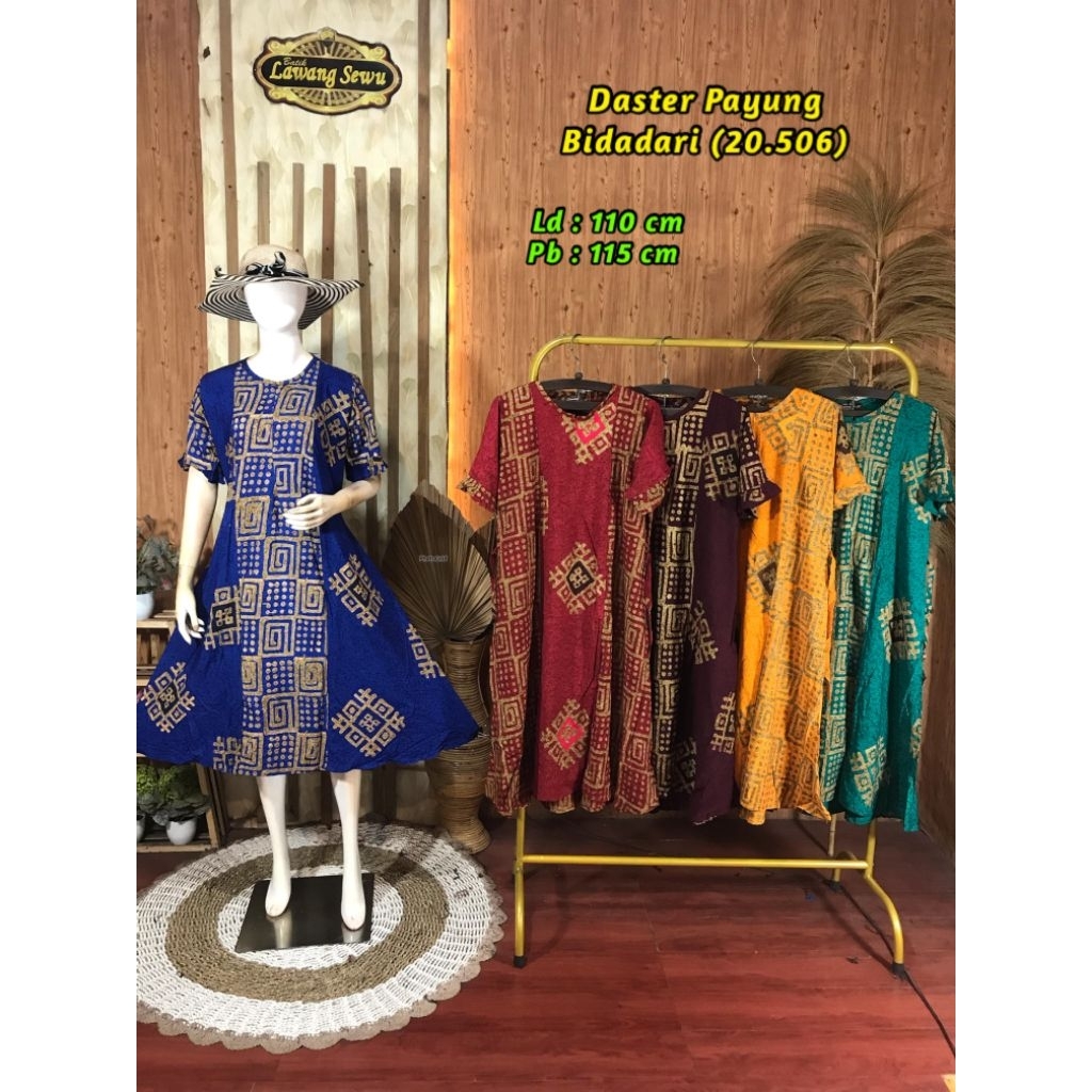 Daster Batik Lawang Sewu Semi Homedress Batik Katun Halus Dress Premium