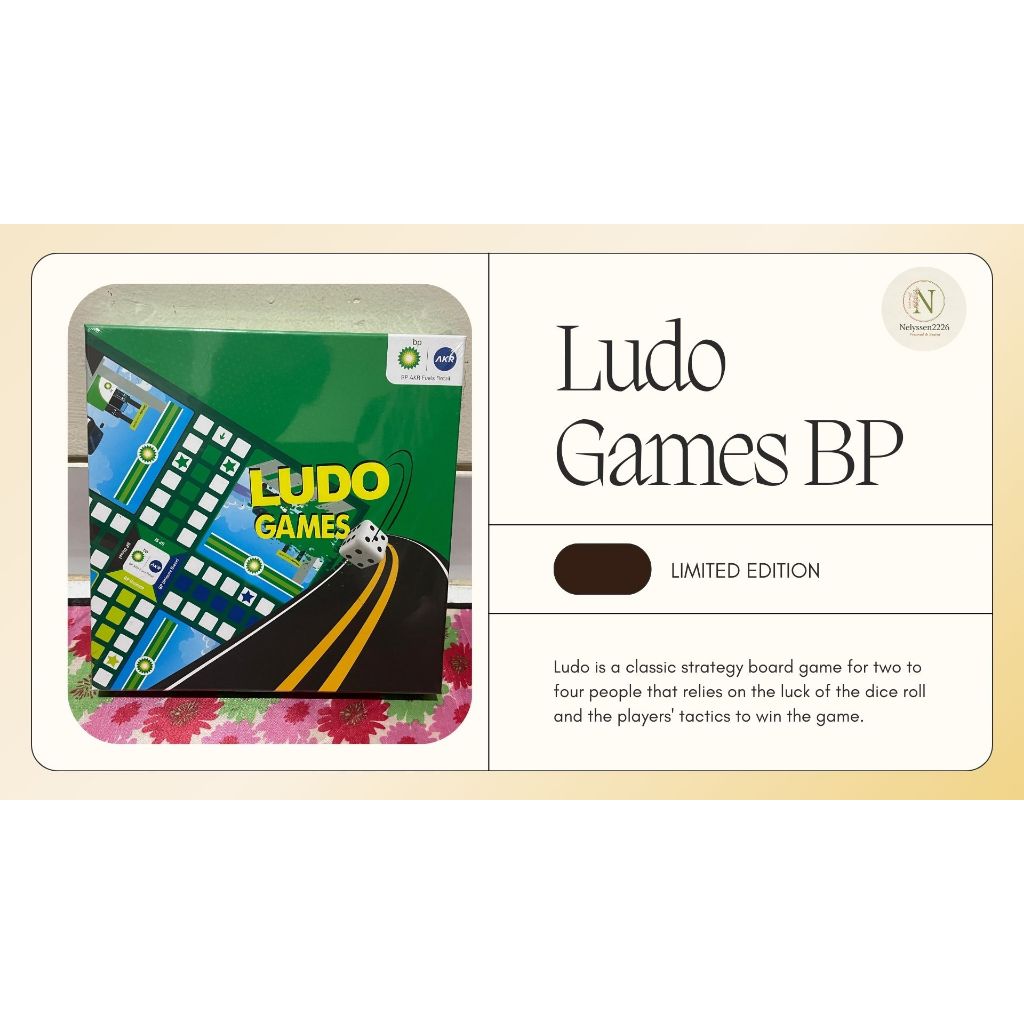 [LIMITED EDITION] Monopoli Ludo Chutes and ladders - Hasbro Asli (Board Game BP-AKR) (Available)