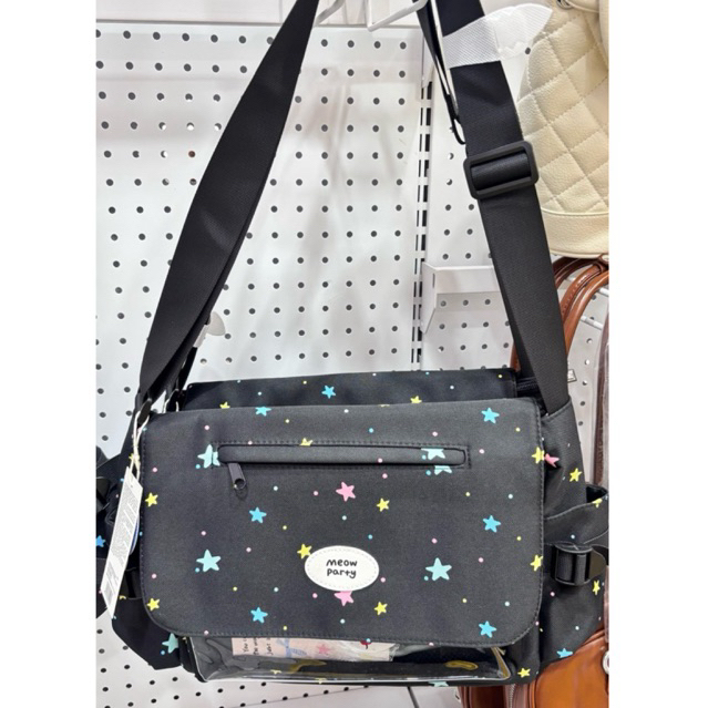 Tas Qyounger kucing cat black totebag OHSOME