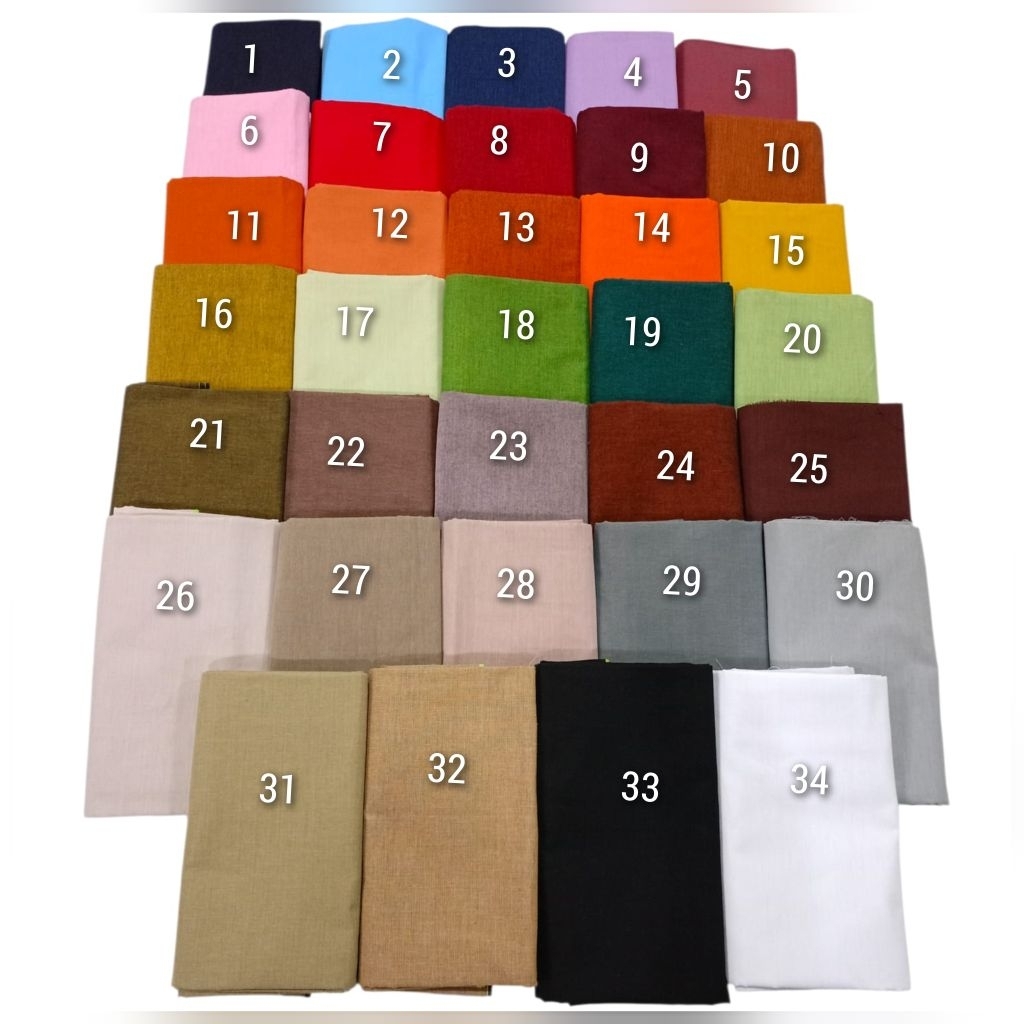 Kain Lurik Tenun Polos 2 m Prasojo