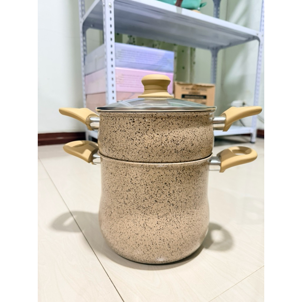 Pero Coscoa Panci + steamer 18cm New