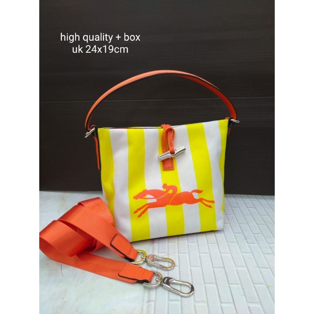 TAS WANITA LC BUCKET IMPORT PREMIUM SELEMPANG BAG