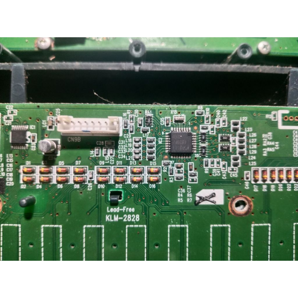Papan Tuts Tengah Keyboard KORG PA 500/Kondisi 100% Normal