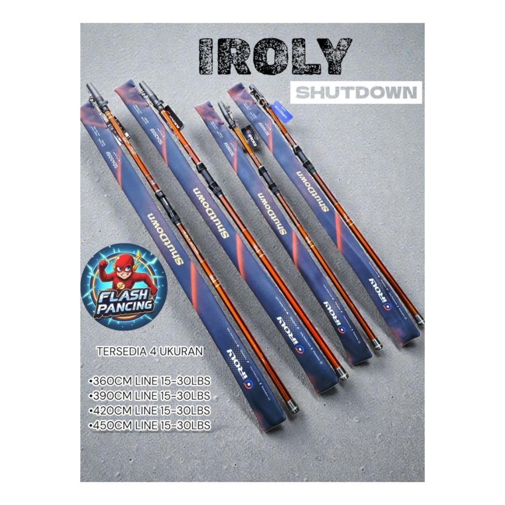 JORAN SURF IROLY SHUTDOWN 360/390/420/450CM - RING ZIRCONITE