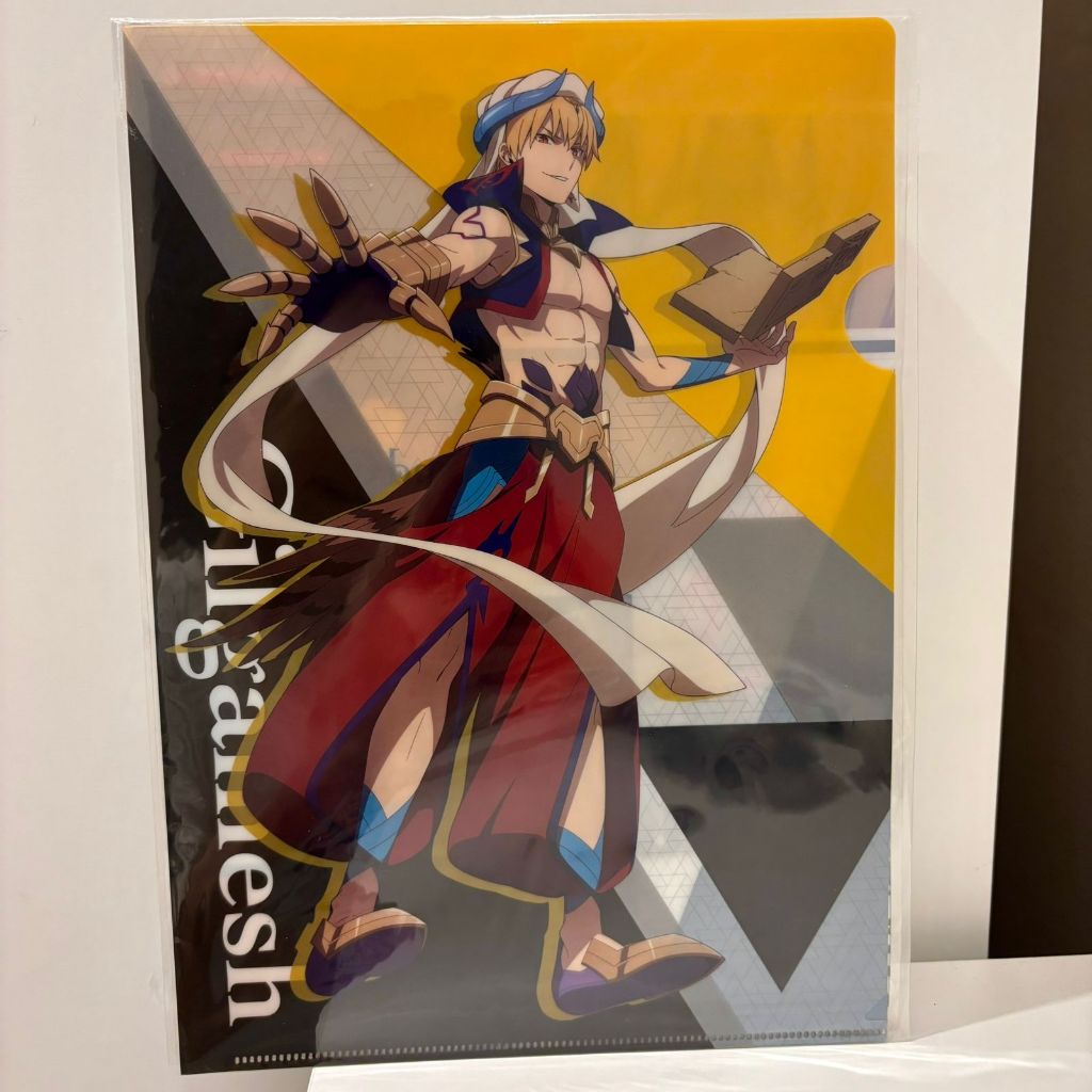 Fate/Grand Order FGO Clear File Caster Gilgamesh Anime Merch