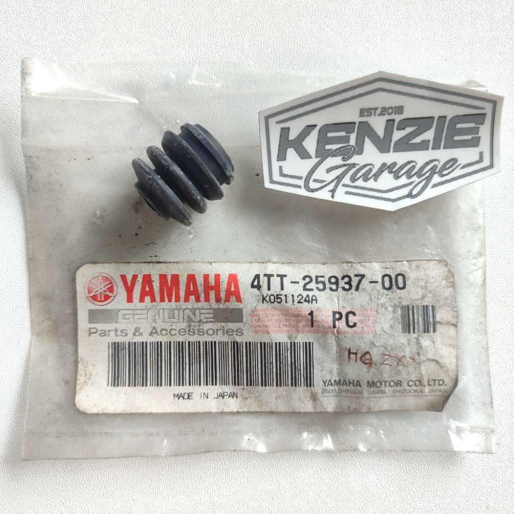 KARET BOOT SIL SEAL USUS KALIPER FIZR VEGA R LAMA RXKING NOUVO ORIGINAL YGP 4TT–25937–00
