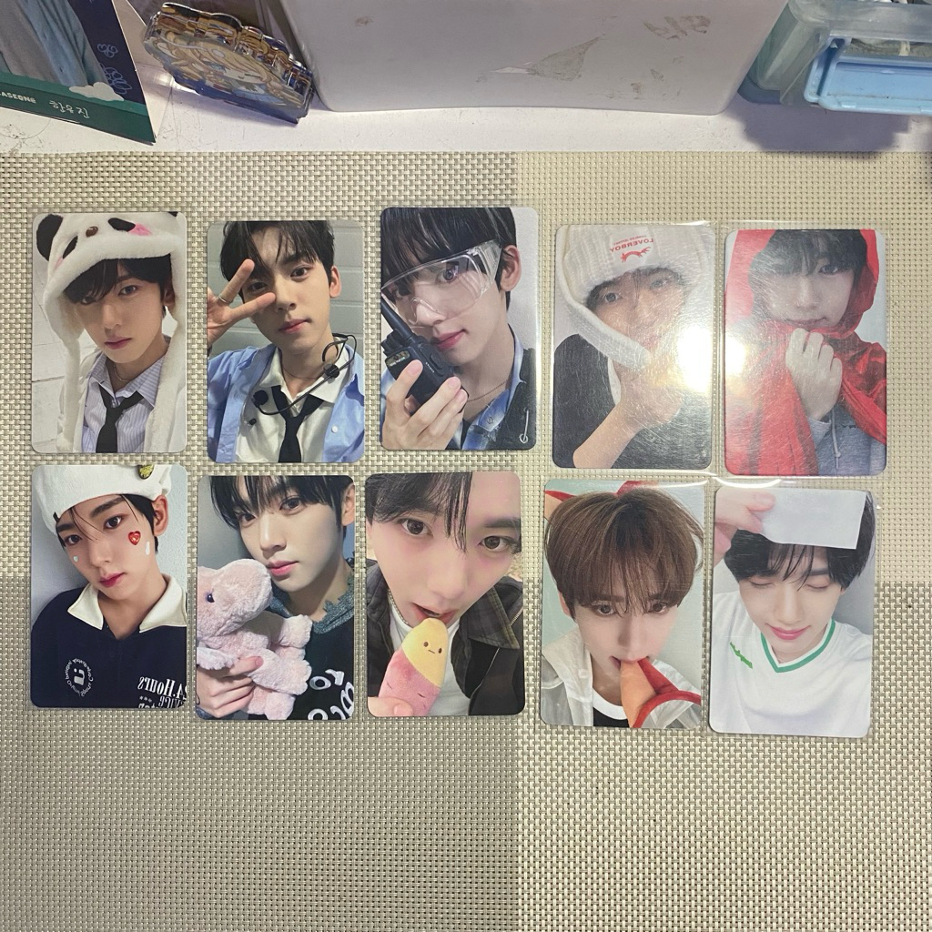 HAN YUJIN ZB1 ZEROBASEONE PHOTOCARD PC YITS YHMAH MELPO CIPA BLUPA POB LD CAFE KTOWN PANDA MWAVE MAK