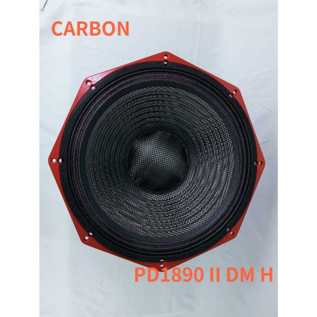 SPEAKER KOMPONEN PD 1890 / PD1890 PRO – DOUBLE MAGNET – 18 INCH – VC 5 INCH – VARIAN DAUN : KERTAS ATAU CARBON