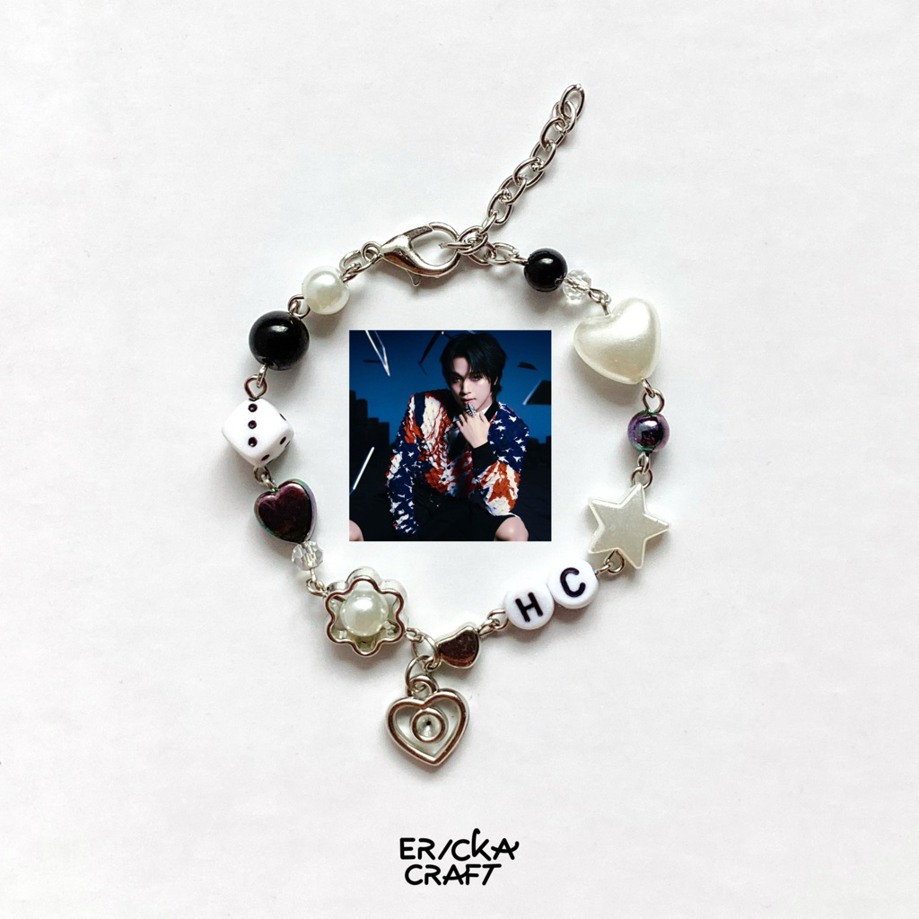 NCT DREAM INISIAL BRACELET SMOOTHIES THEME DREAMIES GELANG MARK RENJUN JENO HAECHAN JAEMIN CHENLE JI