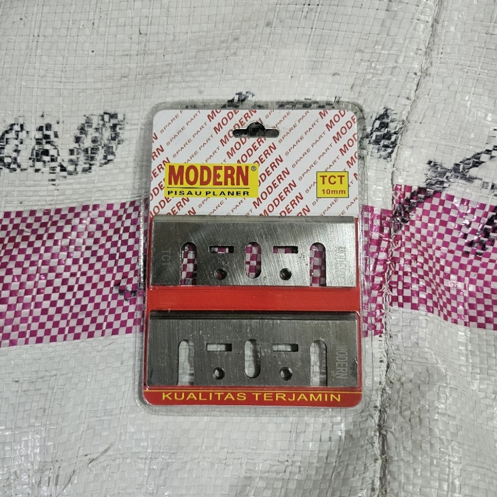 Mata Ketam Modern 82mm TCT 10mm / Mata Pisau Mesin Planer Serut Kayu