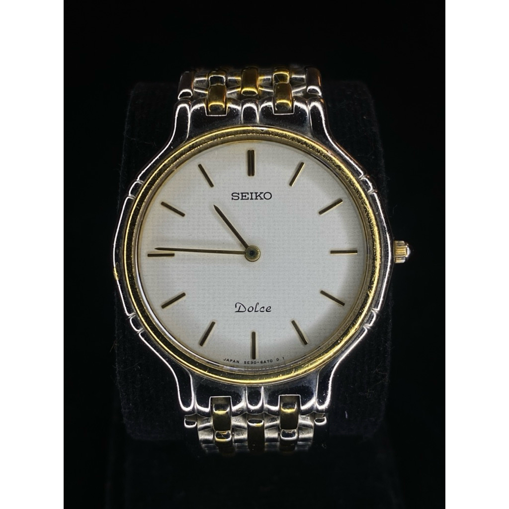 jam seiko dolce two tone