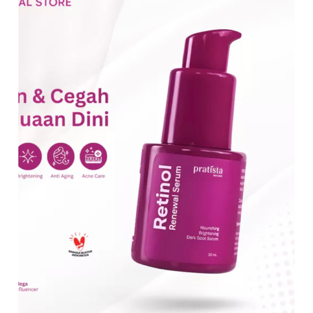[FREE GIFT] READY Pratista - Retinol Renewal Serum ORIGINAL /serum retinol pratista original /serum 