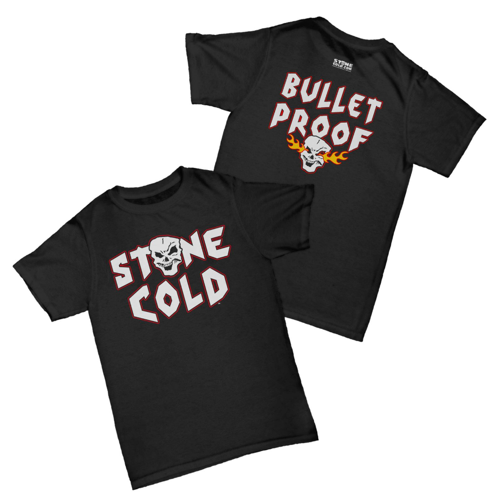 [KAOS 24's] Stone Cold Steve Austin Bullet Proof T-Shirt - WWE