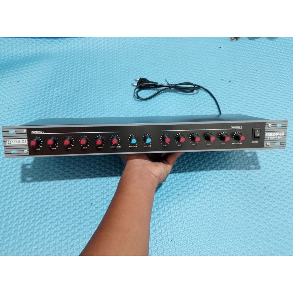 crossover 4 way + subwoofer