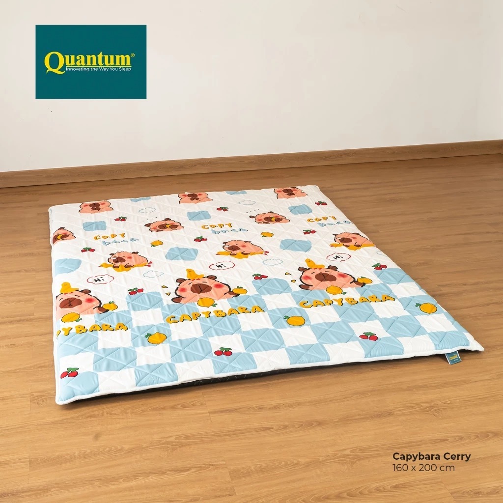 GOJEK Quantum Kasur Lantai | Kasur Lipat Quantum | Kasur Gulung Quantum 160 x 200 | Kasur Busa Surab