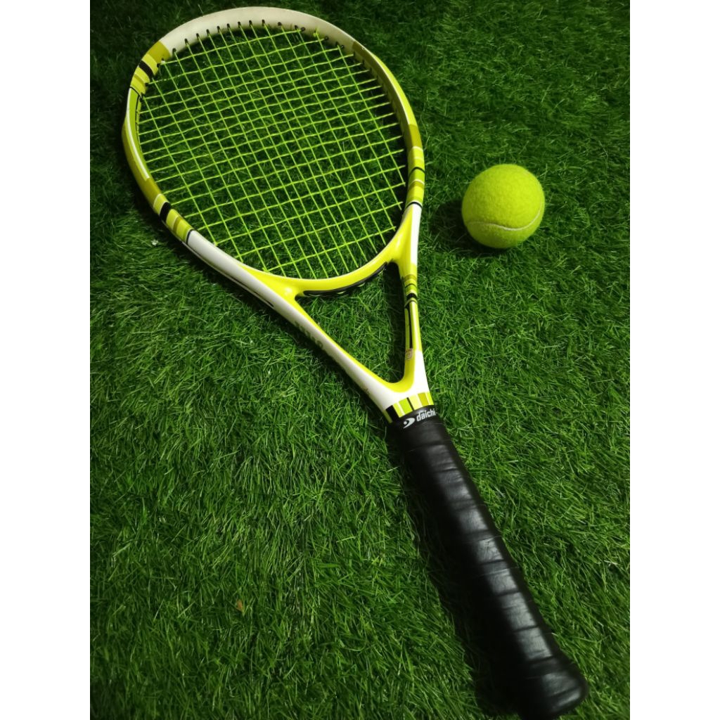 [RARE] Raket Tennis Wilson NCode W4 Savage Lime Free Tas & Topi Tennis Wilson,  2 Overgrip Daichi Ja