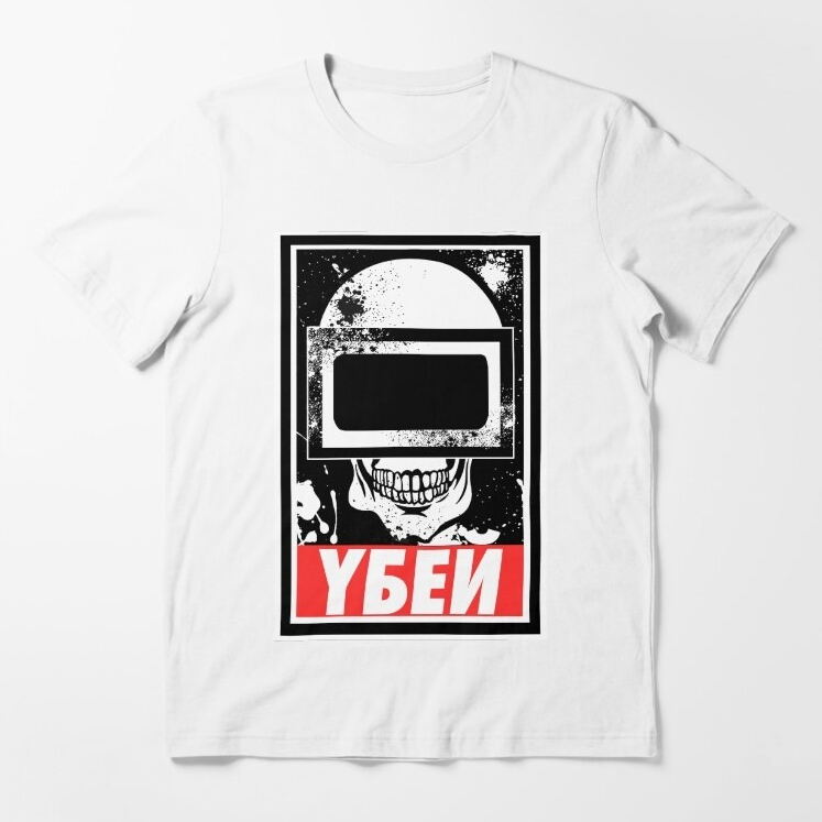 Kaos Escape From Tarkov Tagilla Helmet Mask Design Essential T-Shirt