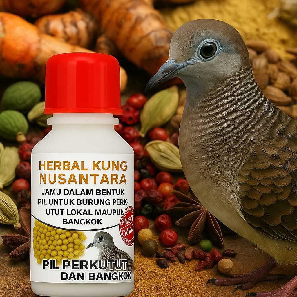 Pil Burung Perkutut Jamu Burung Perkutut Obat Burung Perkutut