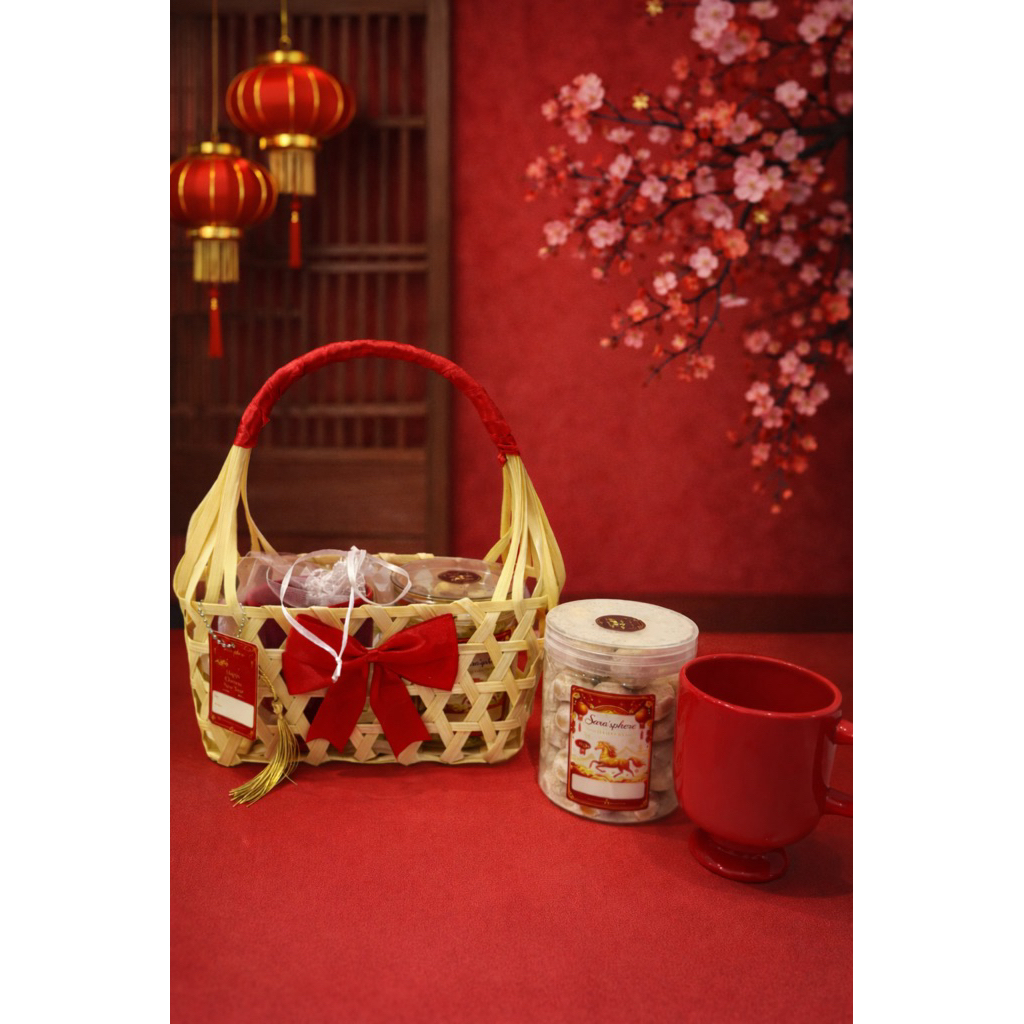 CNY Imlek Hampers Mug & Cookies