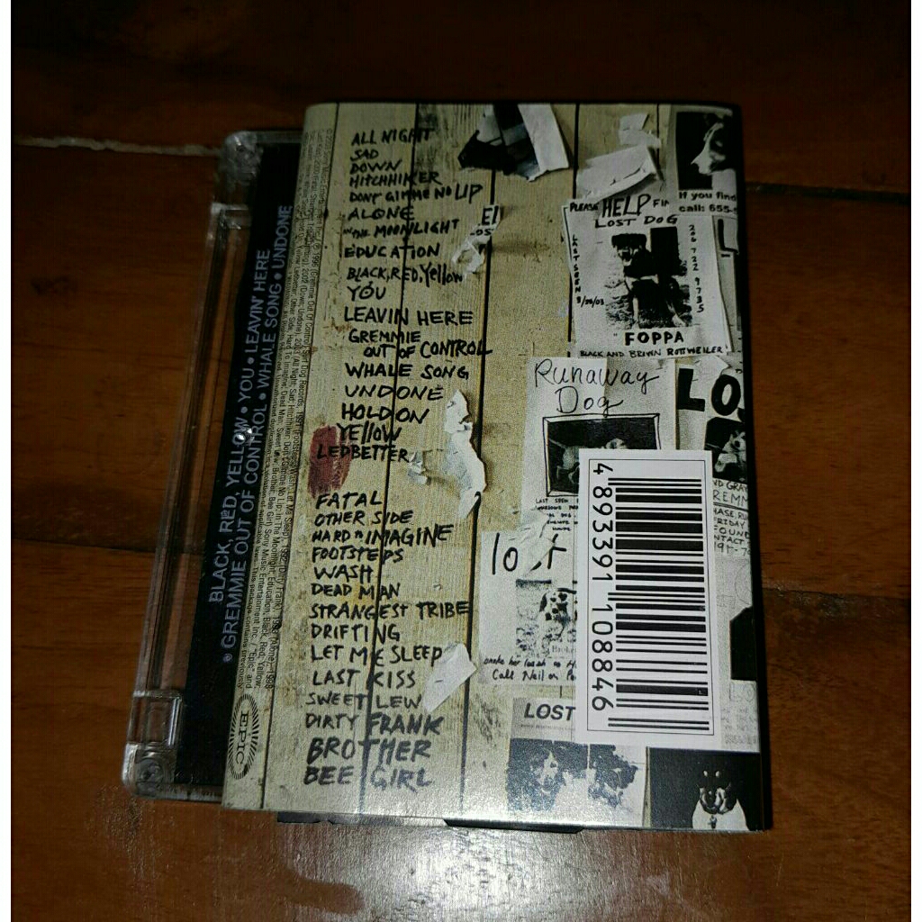 Kaset pita Pearl jam Lost Dog (Volume 2)