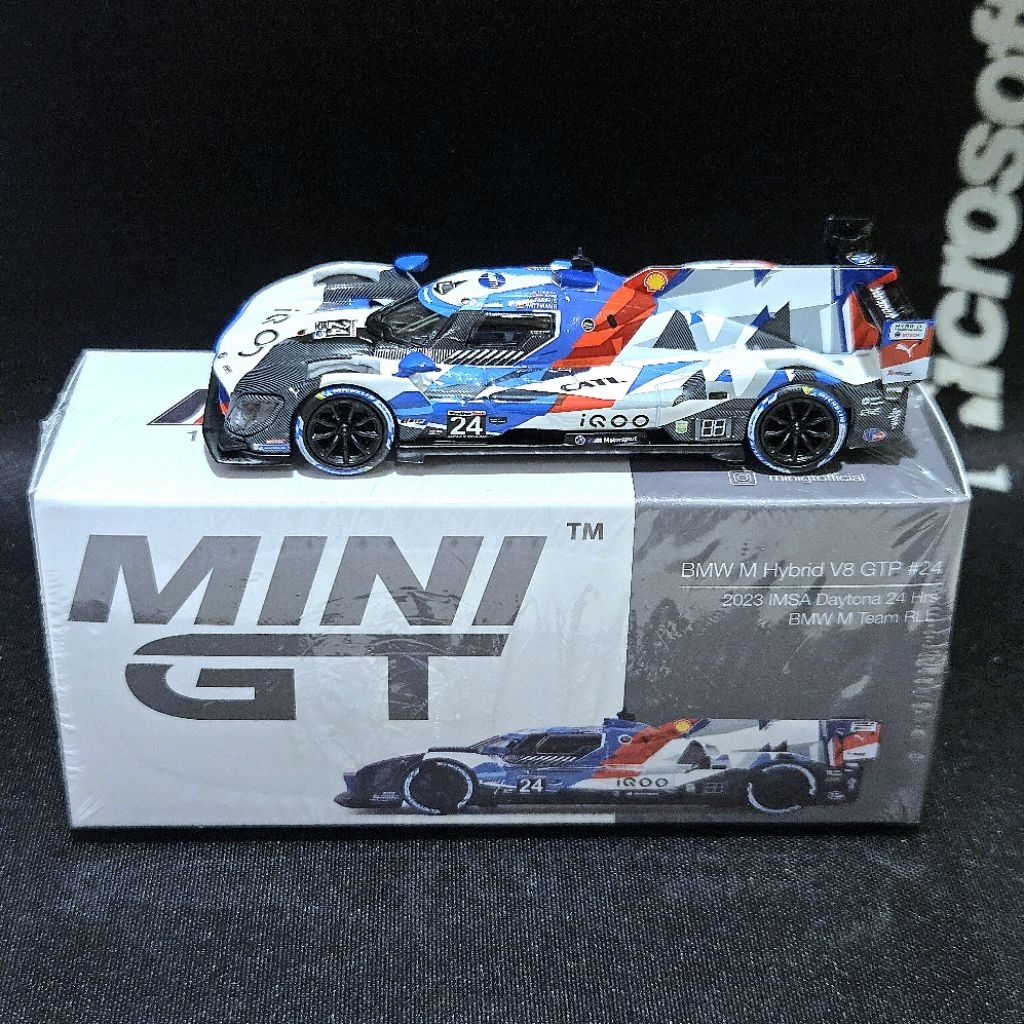 Mini GT BMW M Hybrid V8 GTP 2023 IMSA Daytona #670 1/64