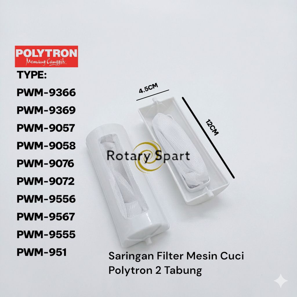 Saringan mesin Cuci Polytron/Filter Saringan Polytron PWM-9366 PWM-9369 PWM-9057 PWM-9058 PWM-9076 P