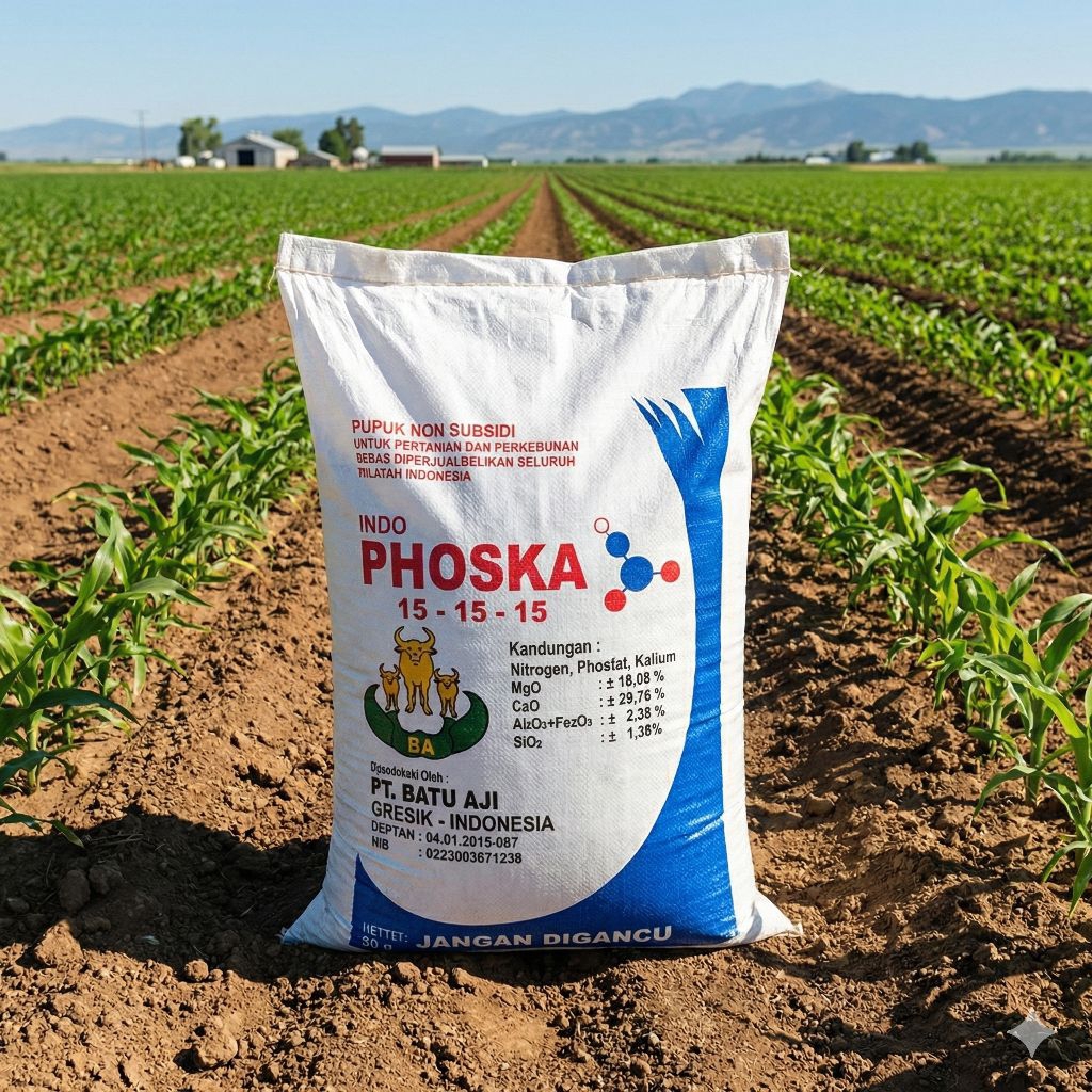 indo Phoska 15-15-15 pembenah tanah 50kg