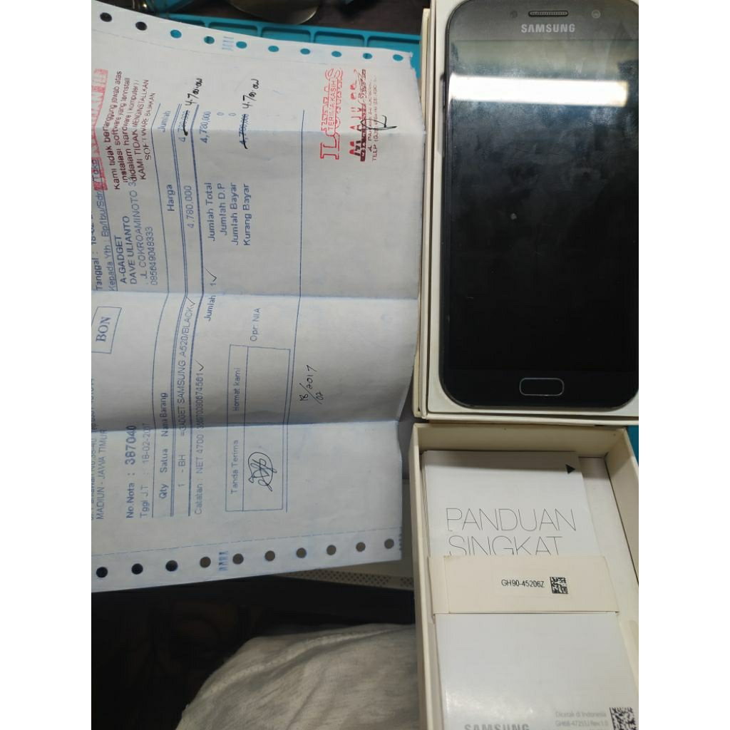 hp second/bekas samsung A5 2017