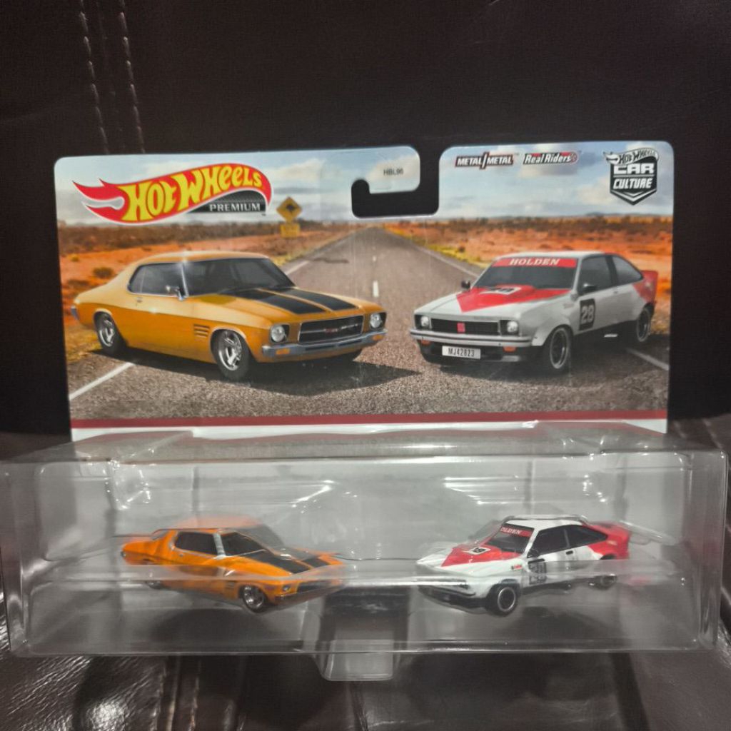 Hot Wheels Premium Two 2 Pack New Loose 73 Holden Monaro GTS 77 Holden Torana A9X