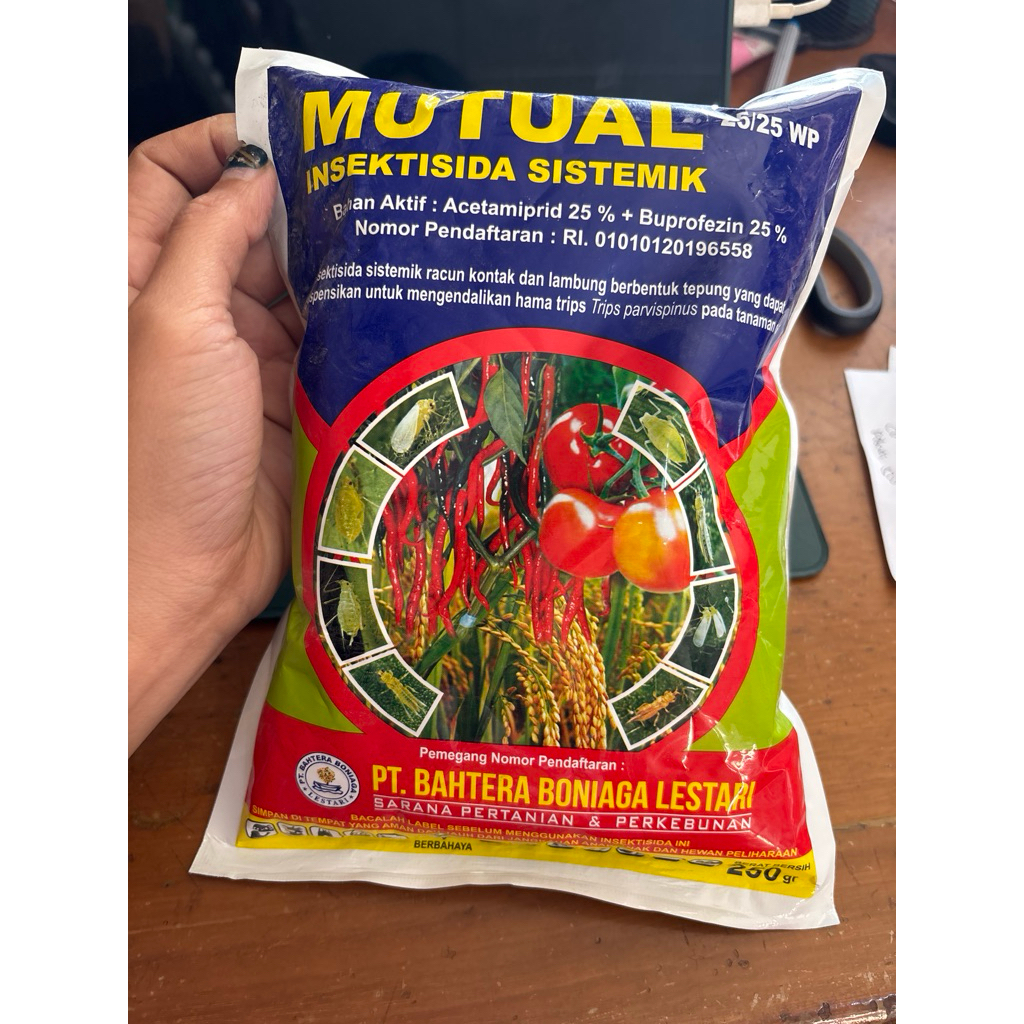 INSEKTISIDA SISTEMIK MUTUAL 25/25 WP 250gr