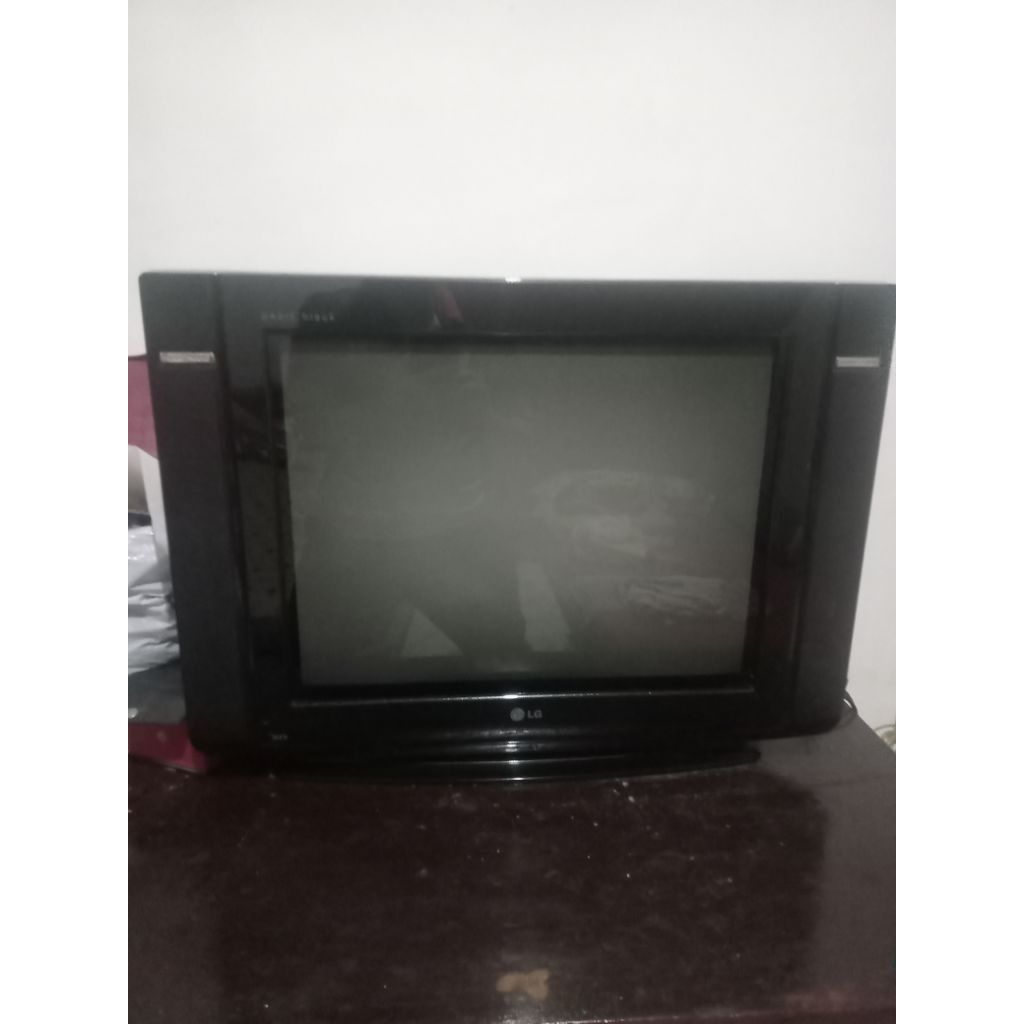 TV tabung 21" LG FLAT Black Pearl 21FU3RD