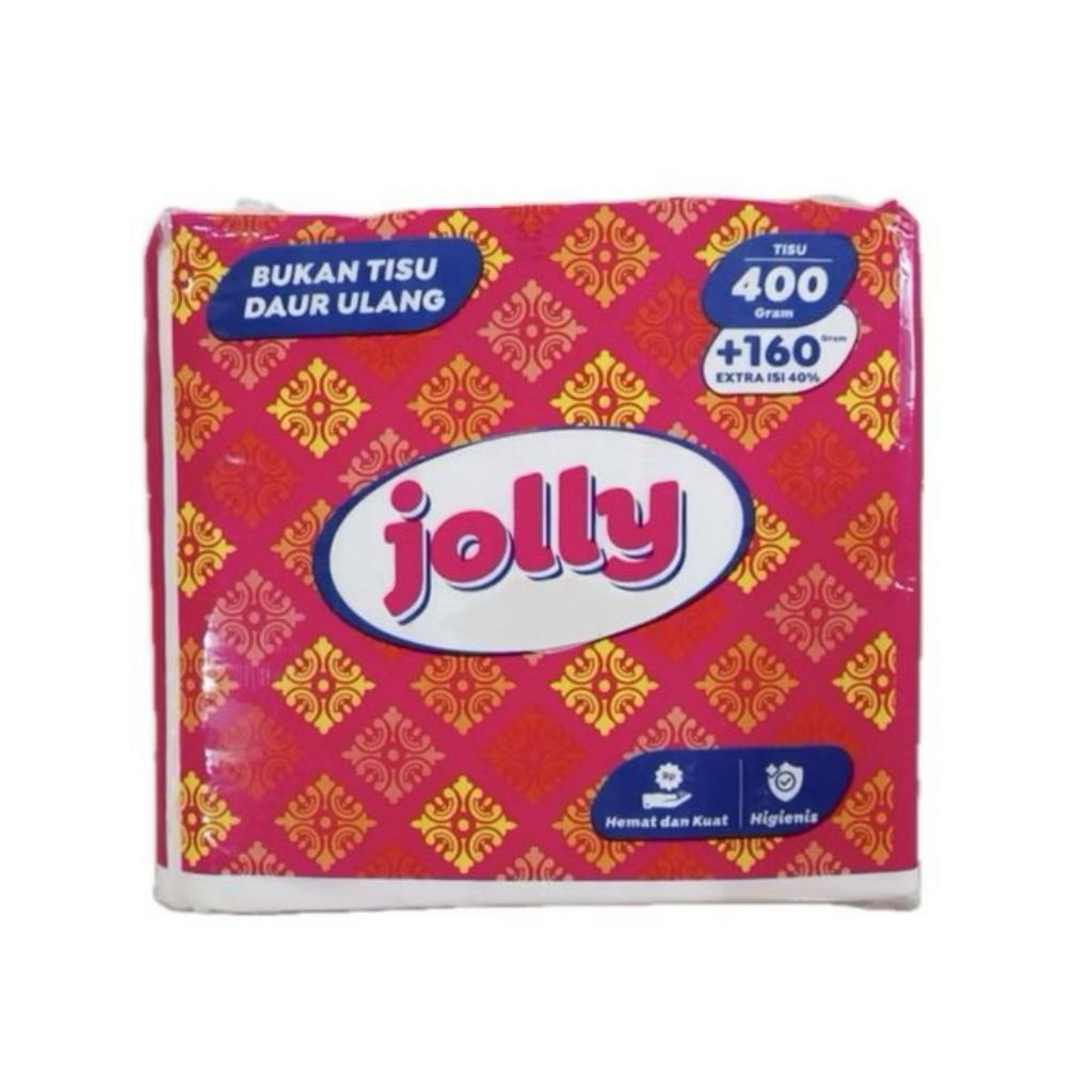 Tissue JOLLY Facial Tissue 400 + 160 Sheet / 560s – 2 PLY Premium