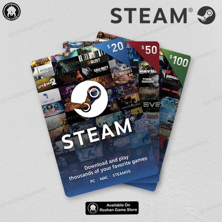 SWC INDONESIA IDR 45 - 250 Gift Card Wallet Steam Wallet Steamgift